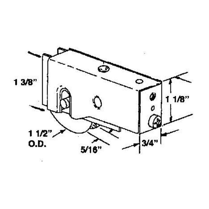 Barton Kramer Keller Sliding Glass Door Roller Assembly 452 The Barton Kramer Keller Sliding Glass Door