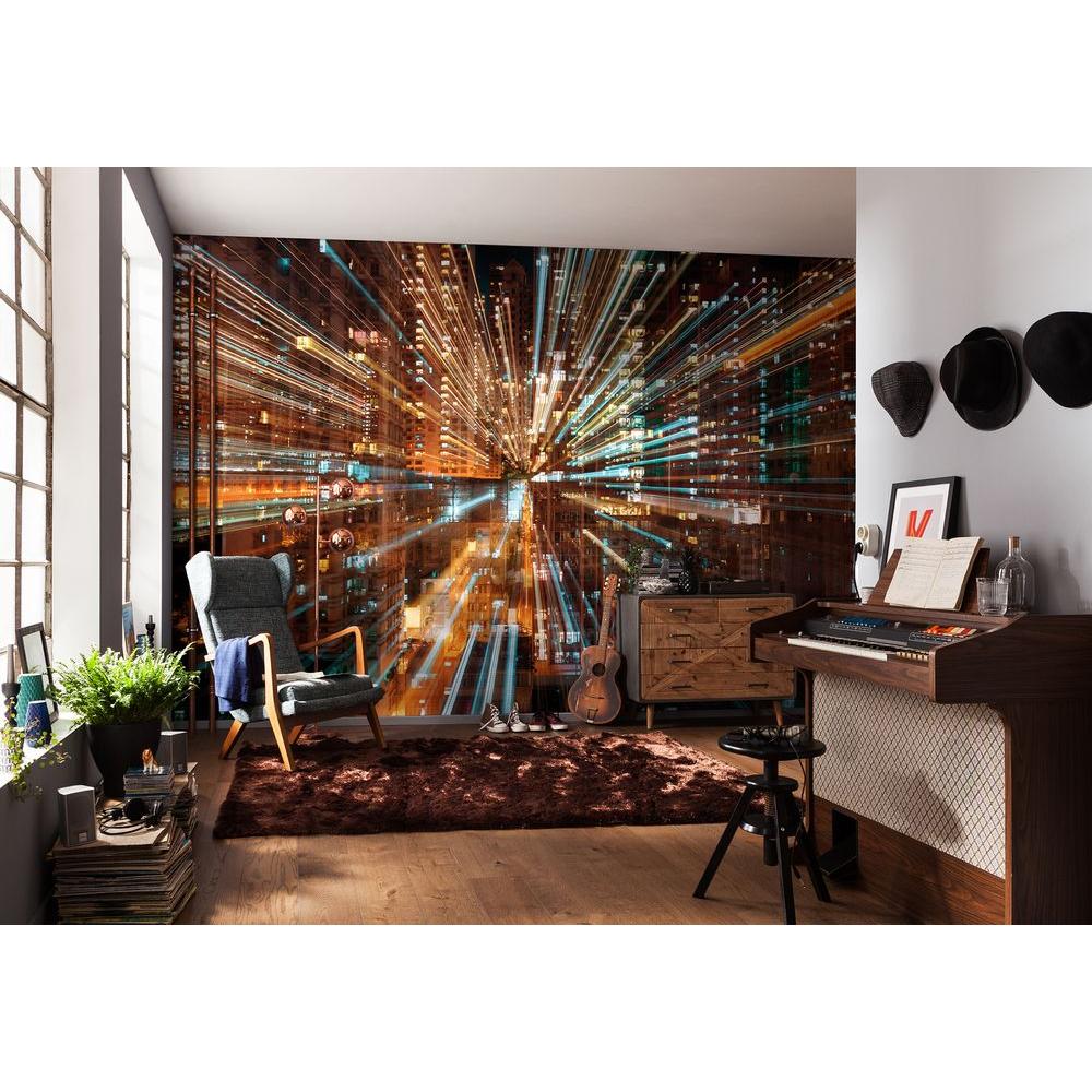 Komar 145 in. H x 98 in. W Shabby Chic Wall MuralXXL4014 The Home Depot