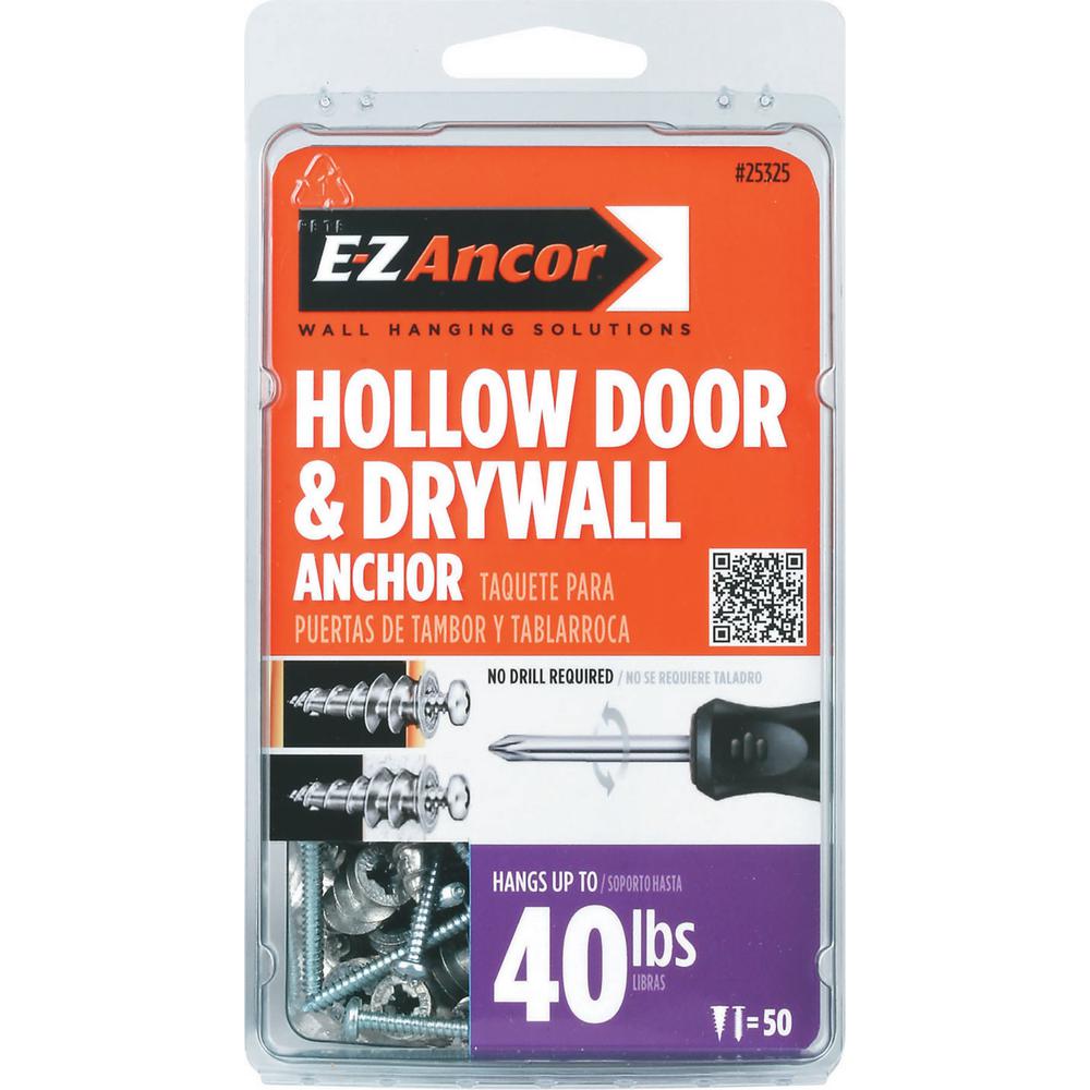 E-z Ancor - Hollow & Drywall Anchors - Anchors - The Home Depot