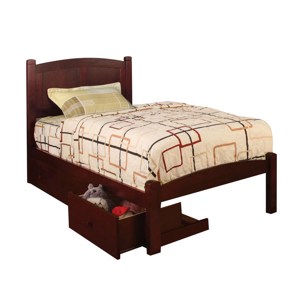 William's Home Furnishing Cara Full Bed in Cherry CM7903CH-F-BED - The ...