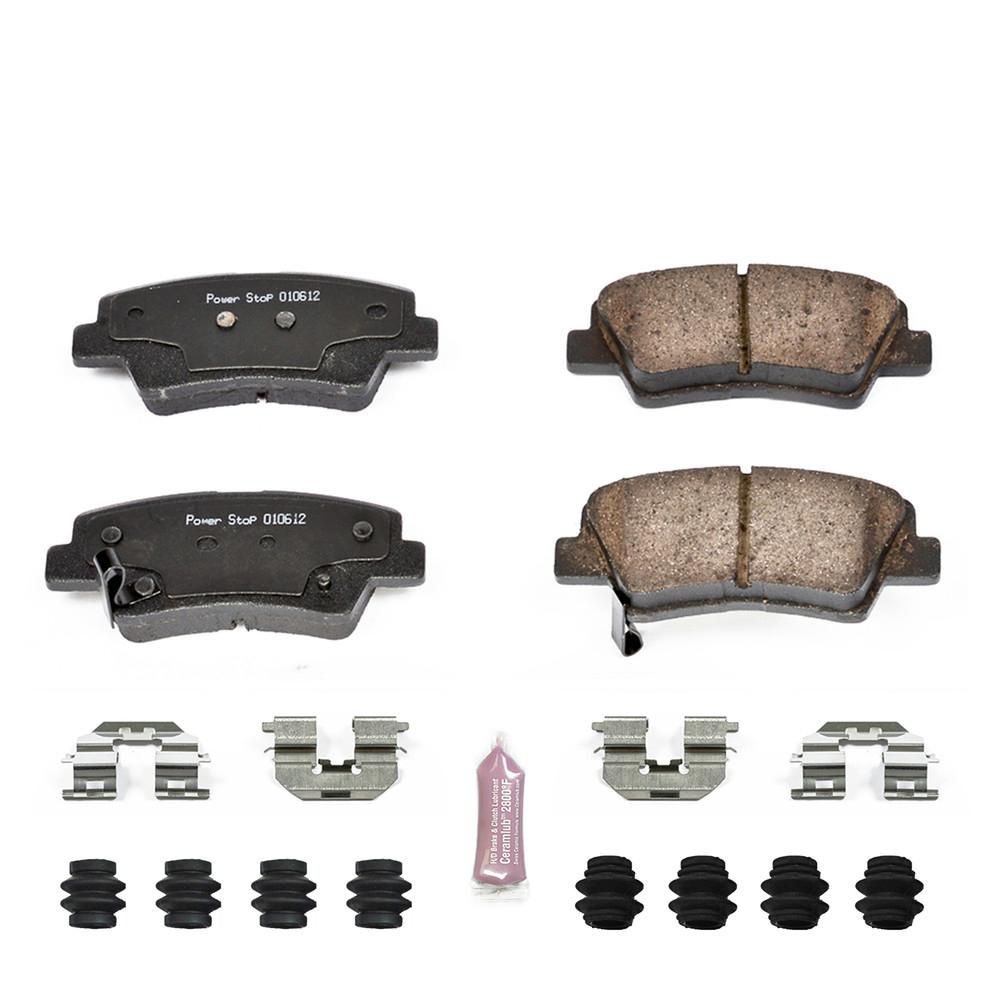 Power Stop Rear Z23 Evolution Sport Carbon Fiber/Ceramic Brake Pads