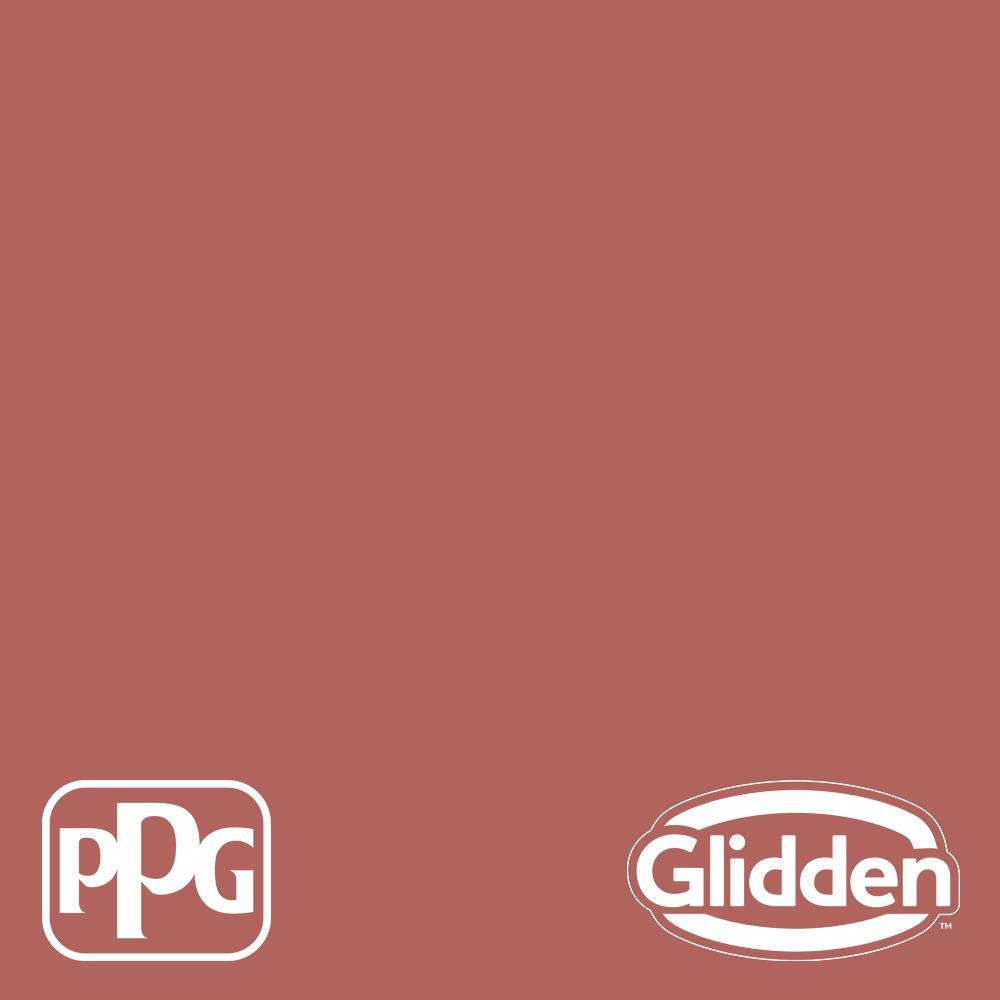 Glidden Essentials 1 Gal Ppg1057 6 Sienna Red Flat Matte Interior Paint