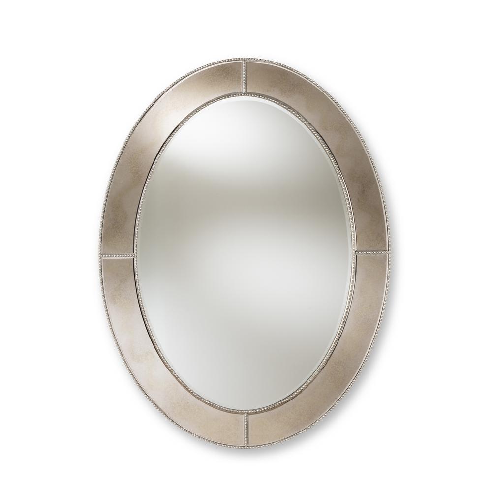 Branca Antique Silver Wall Mirror