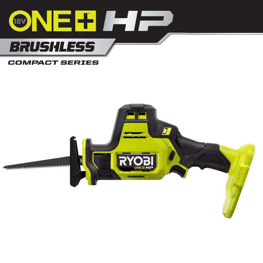 RYOBI ONE+ HP 18V Brushless Cordless Compact One-Handed Reciprocating