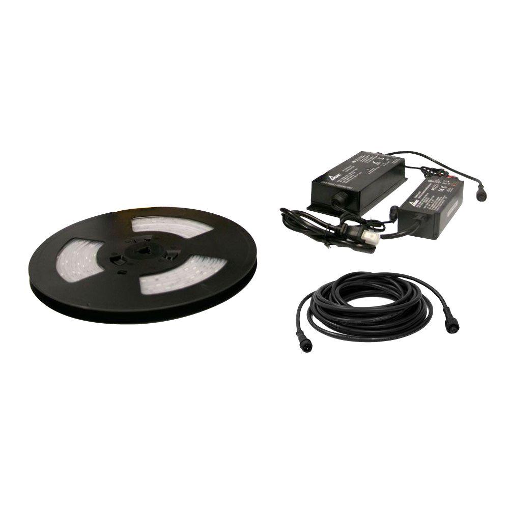Plug In Smart Outdoor Lighting The Home Depot Led Multicolor Outdoor Starter Kit