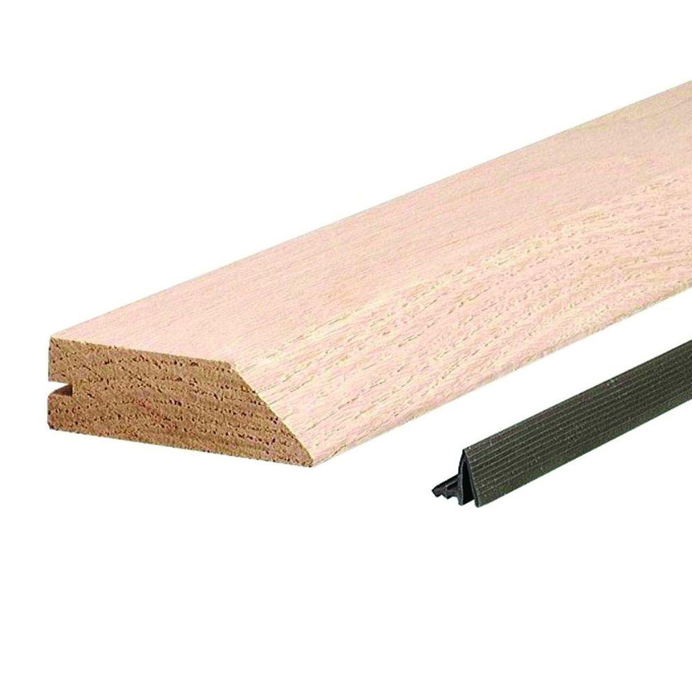 M D Building Products 3 1 2 In X 75 Unfinished Hardwood Threshold 99043075000 The Home Depot M D Building Products 3 1 2 In X 75