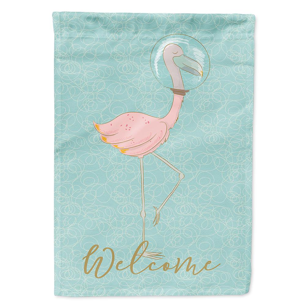 Caroline S Treasures 11 In X 15 1 2 In Polyester Flamingo