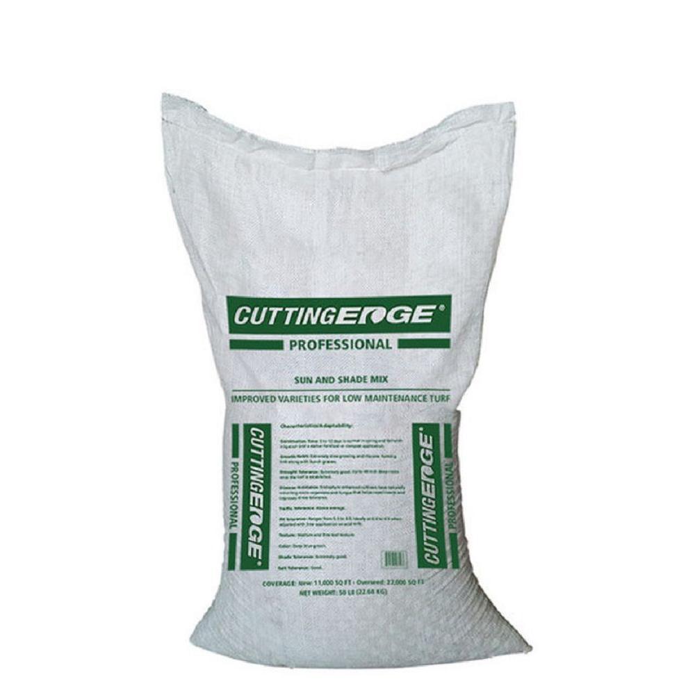 Cutting Edge 50 Lb Sun And Shade Mix Coated Professional Grass Seed Cutting Edge 50 Lb Sun And Shade Mix Coated Professional Grass Seed