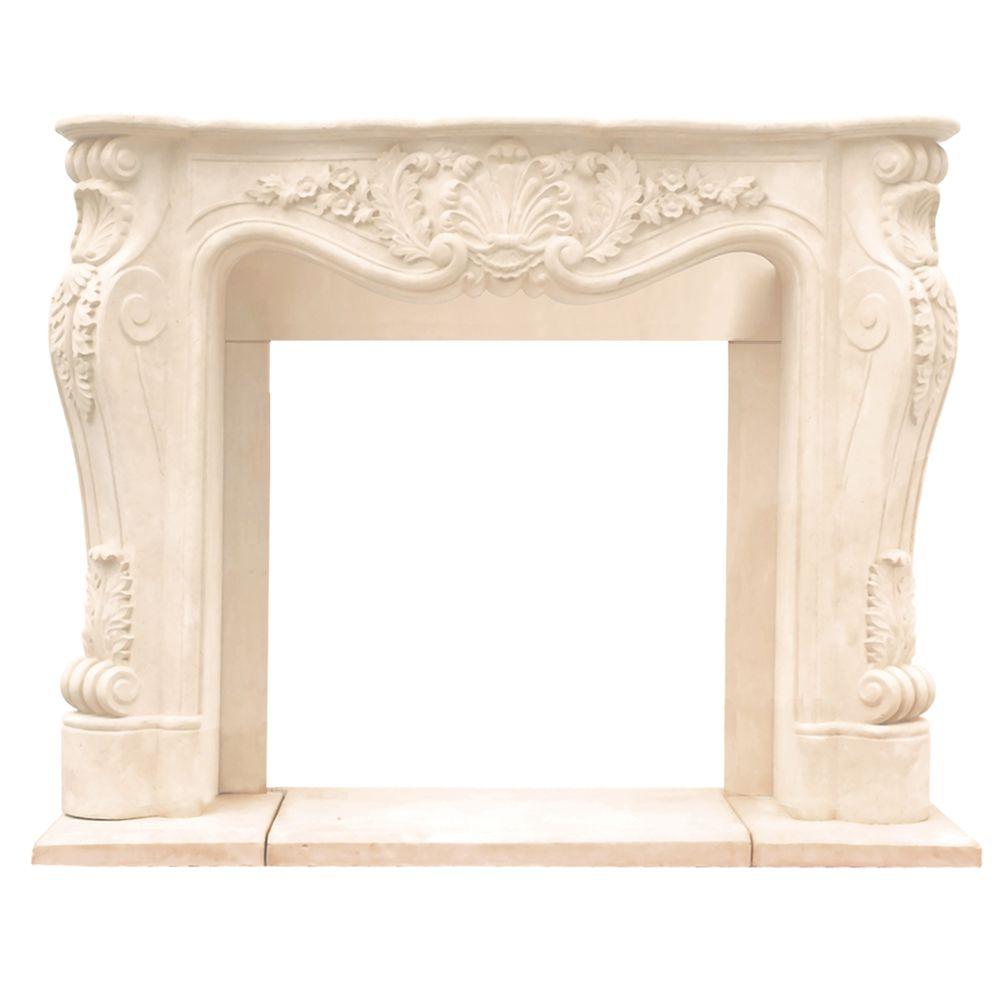 62 In Fireplace Surrounds Fireplace Mantels The Home Depot