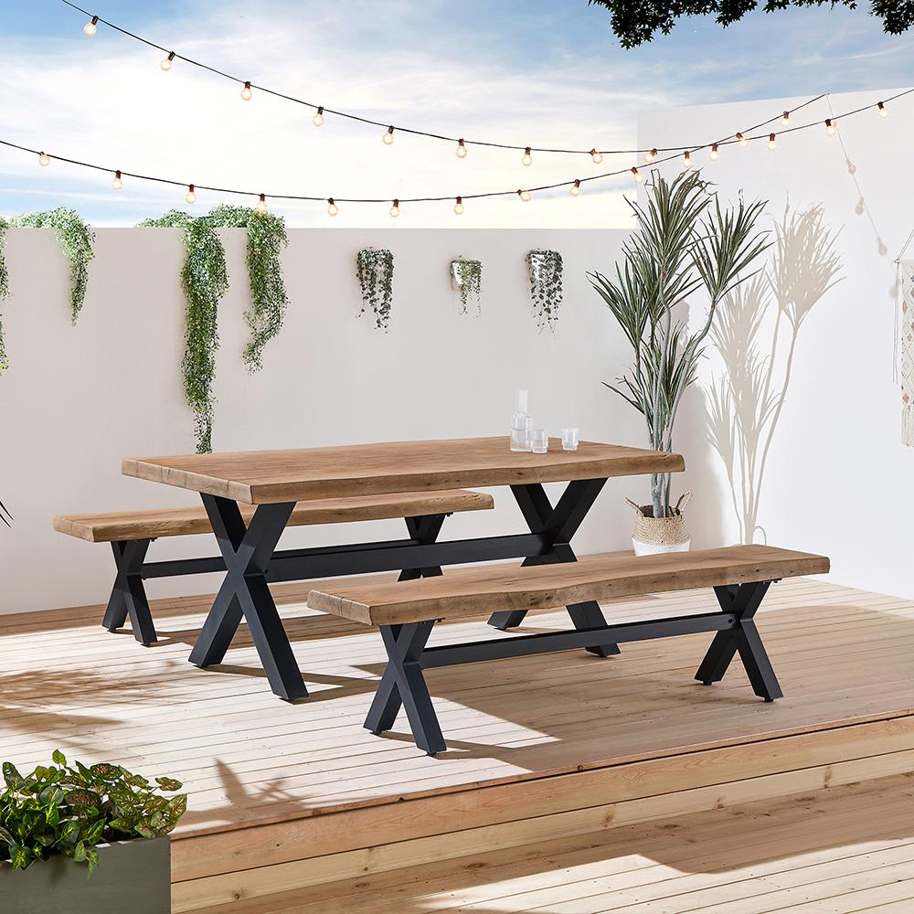 Stone Patio Furniture Outdoors The Home Depot Bali