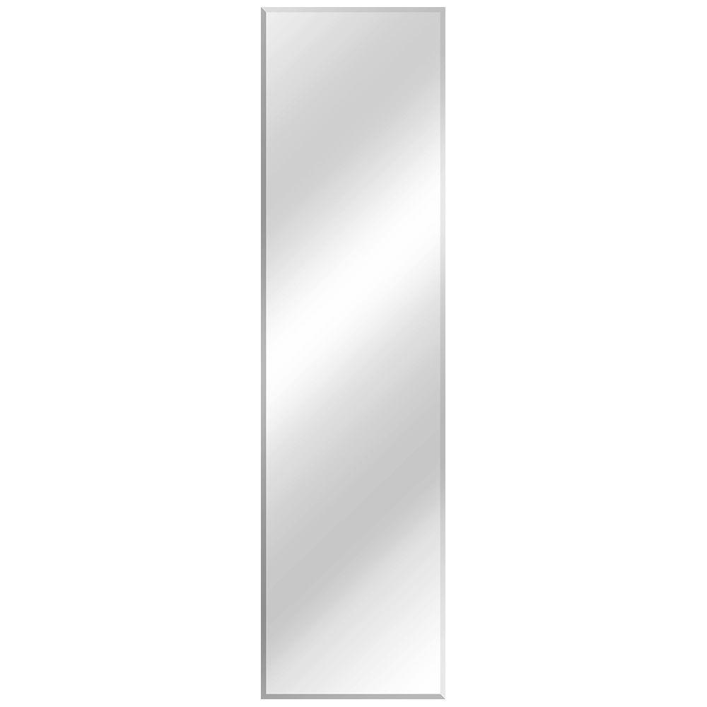 Glacier Bay 16 In W X 60 L Single Beveled Edge Frameless Bath Glacier Bay 16 In W X 60 L Single Beveled Edge Frameless Bath Mirror 81170 The Home Depot
