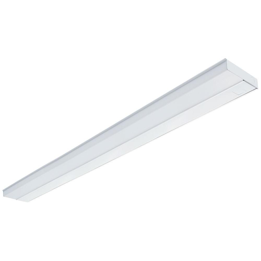 Lithonia Lighting 42 In White T5 Fluorescent Under Cabinet Light Uc 42e 120 M6 The Home Depot