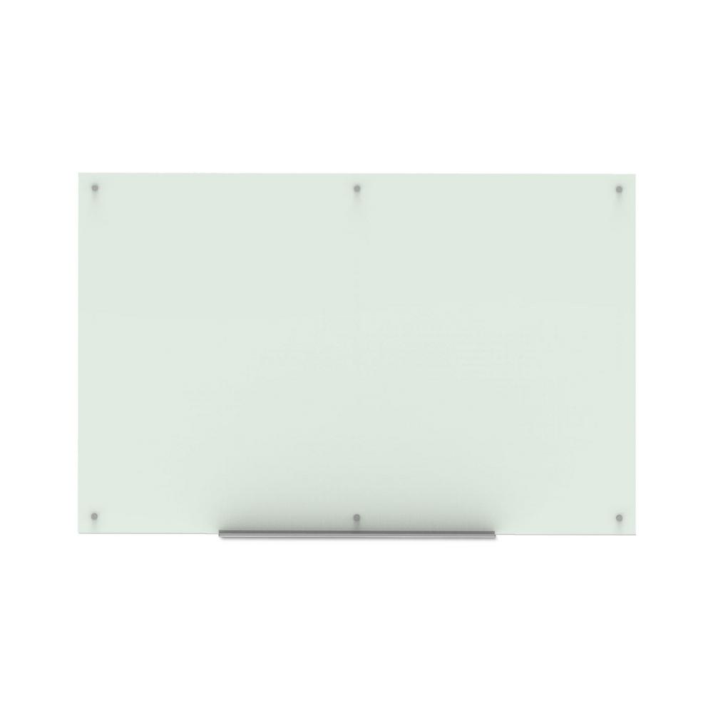 Luxor 72 In X 48 In Magnetic Wall Mounted Glass Board Wgb7248m The Home Depot