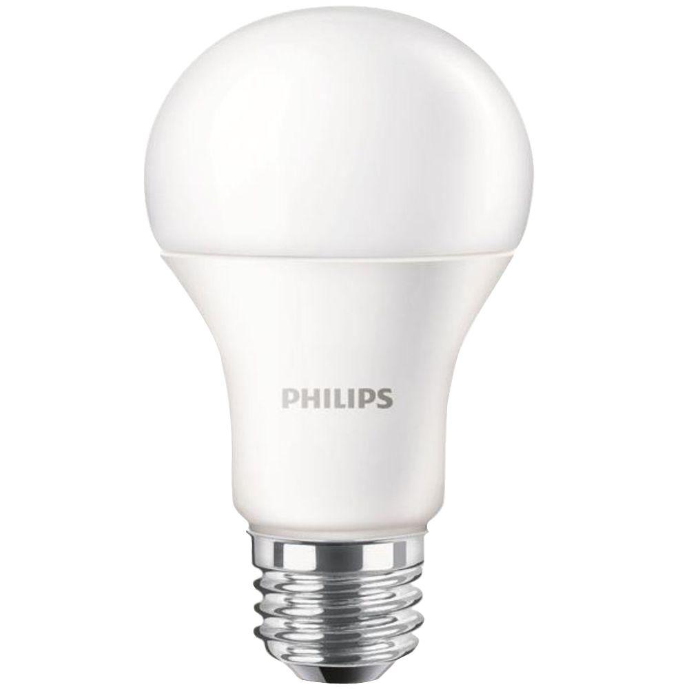 Philips 100W Equivalent Soft White A19 LED Light Bulb The