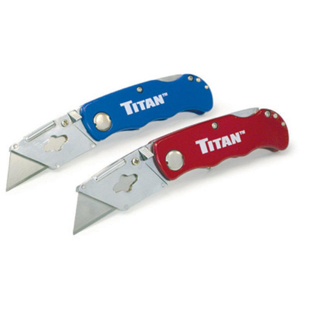 Titan Folding Pocket Utility Knife (2-Pack) by Titan