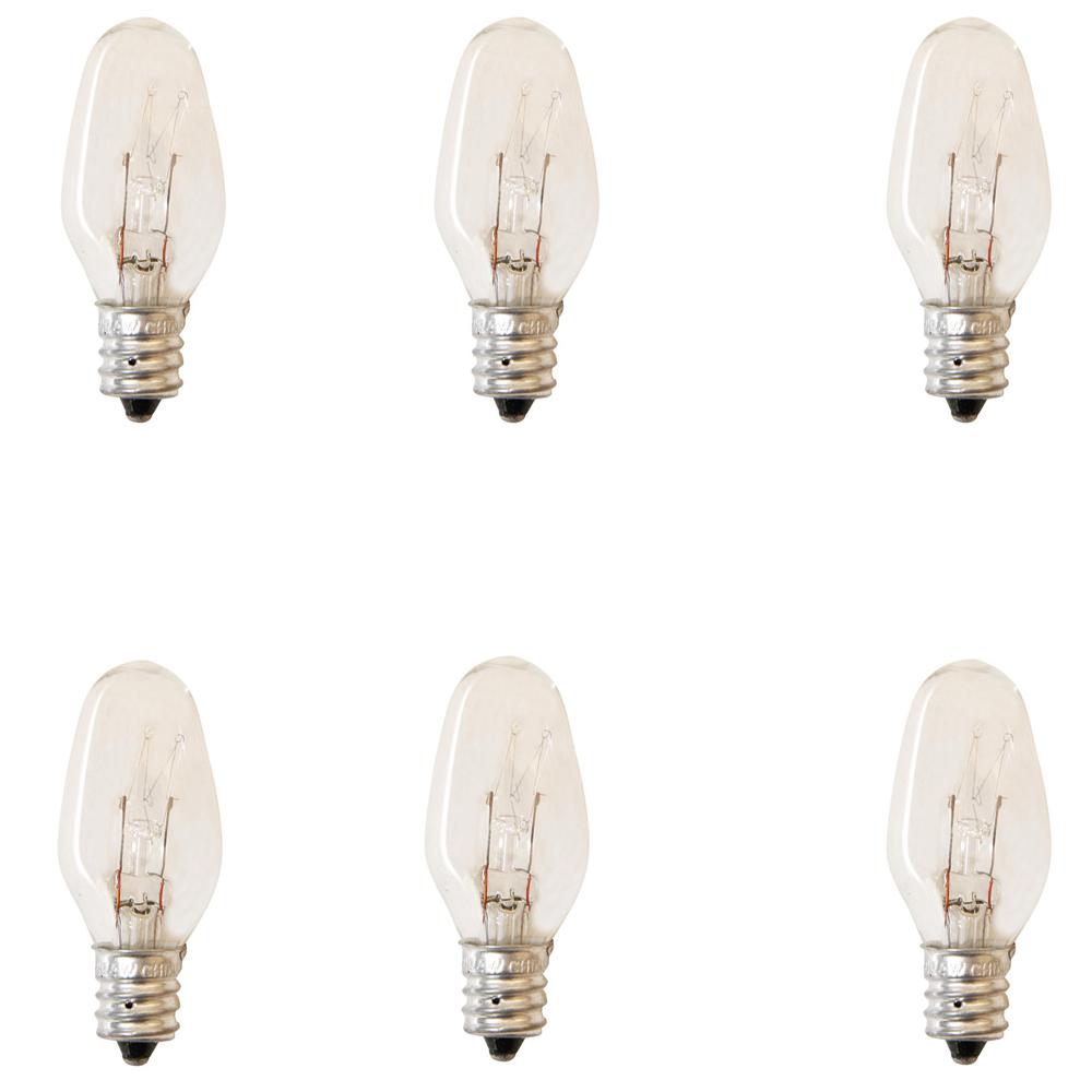 UPC 875638000292 product image for 4-Watt Incandescent Clear C7 Light Bulb (4-Pack) | upcitemdb.com