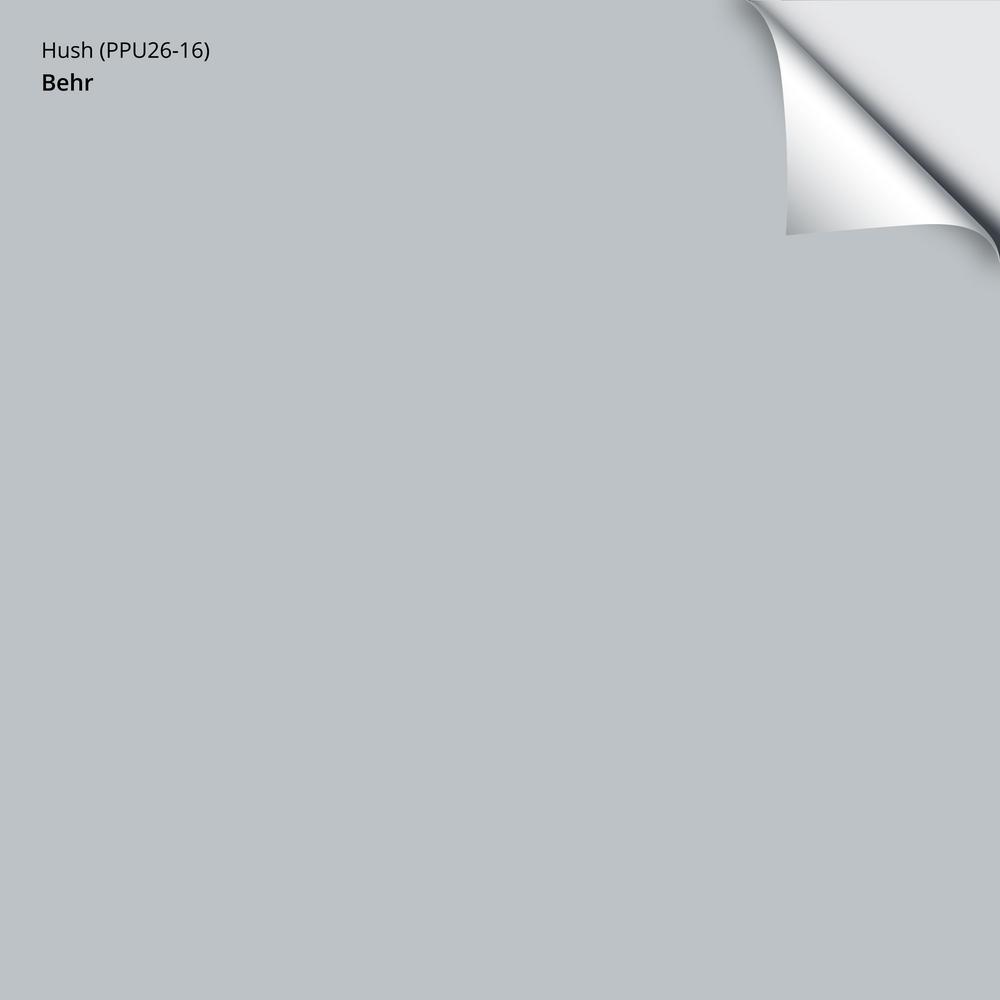 Samplize Behr Hush (PPU2616) 12 in. x 12 in. Peel and Stick Paint