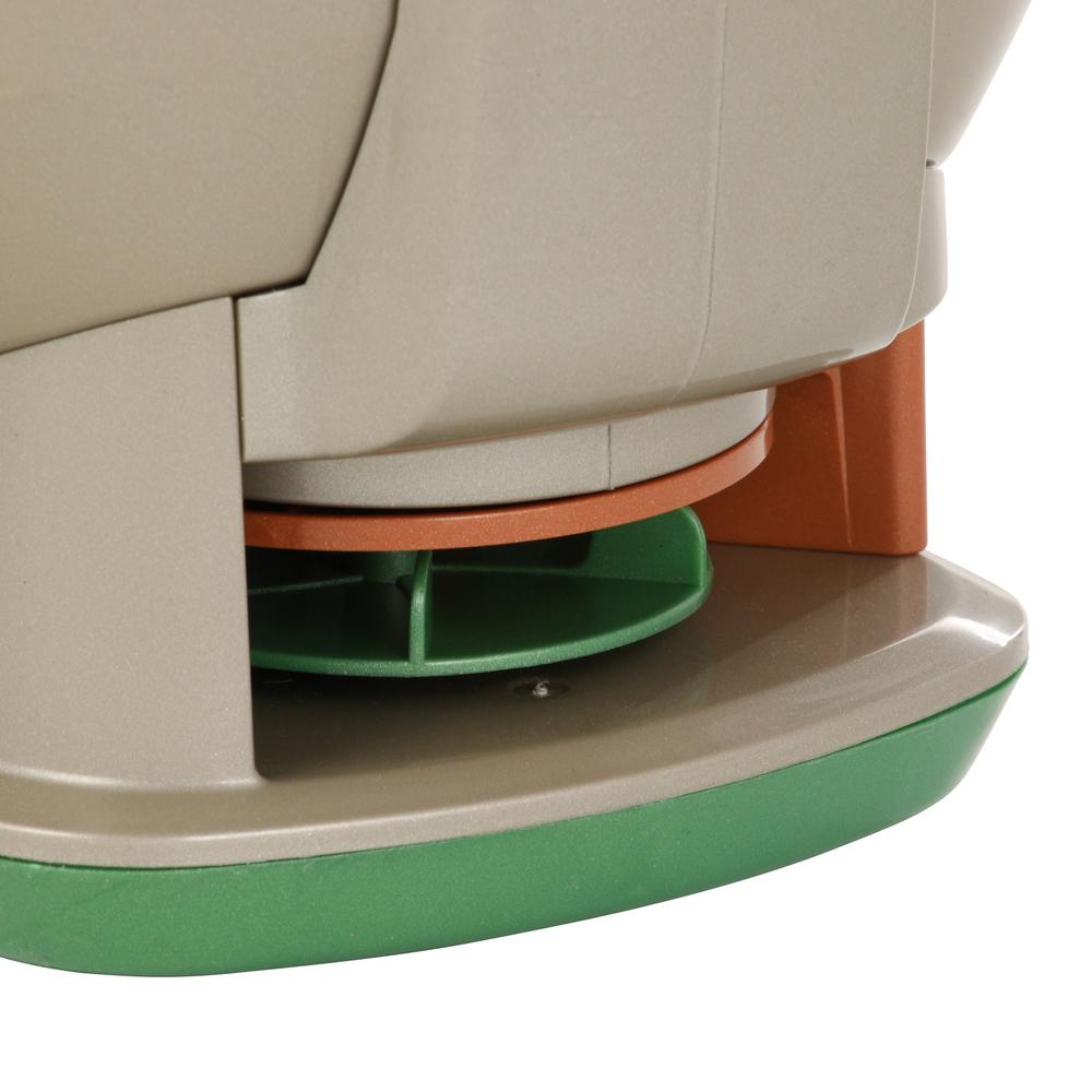 Wizz Handheld Power Spreader 2,500 sq ft BatteryPowered 5ft Broadcast