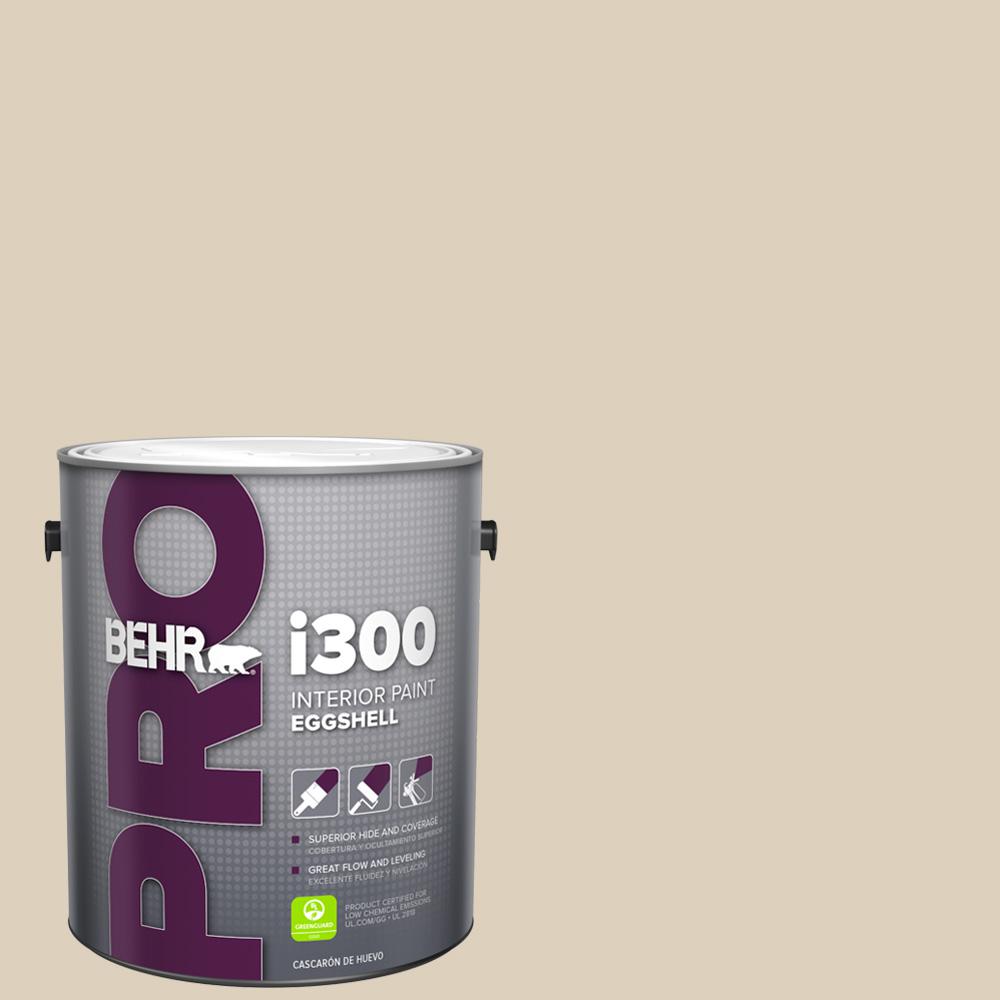 BEHR PRO 1 gal. ORW07 Spanish Sand Eggshell Interior PaintPR33001
