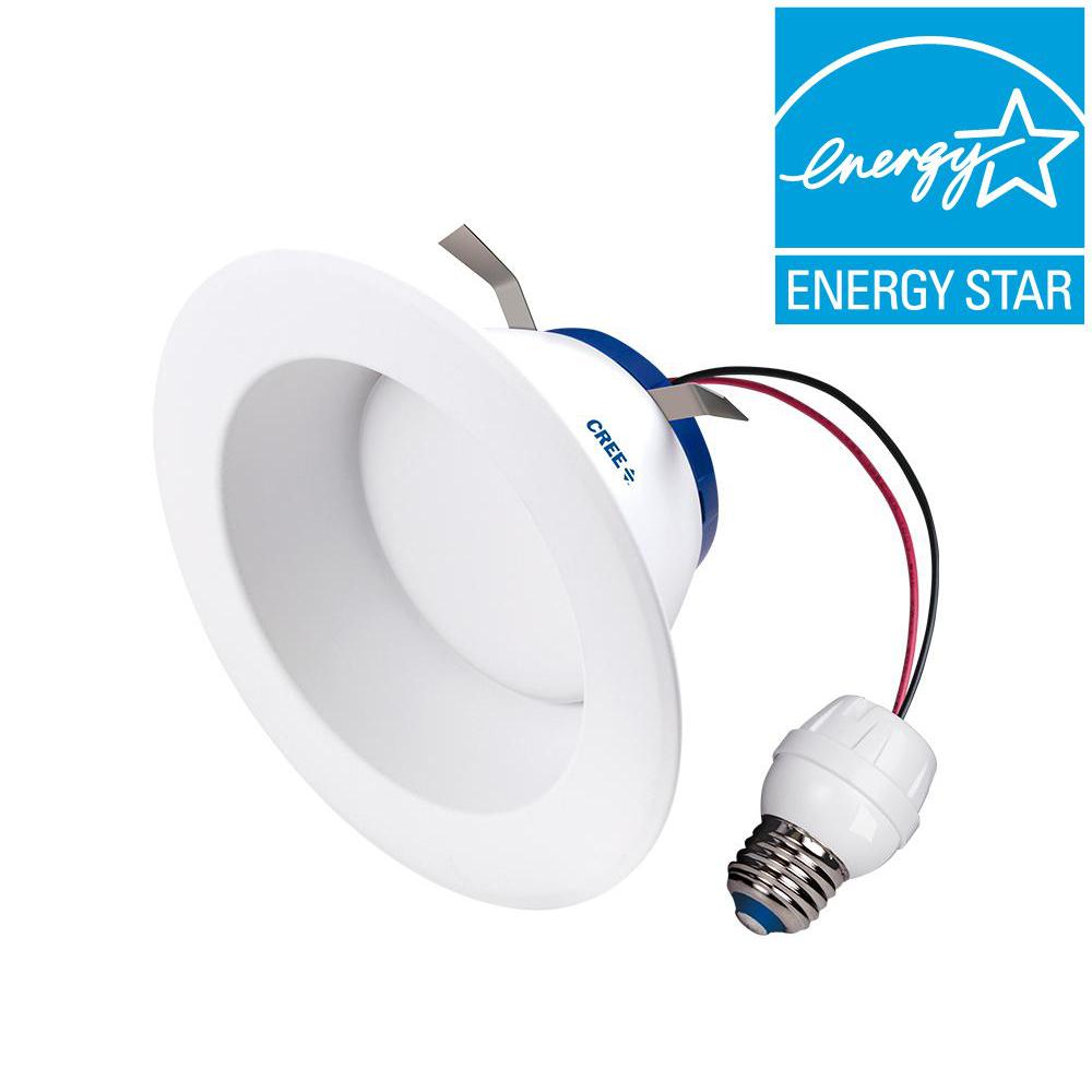 Cree 100w Equivalent Soft White 2700k 6 In Dimmable Led Retrofit Cree 100w Equivalent Soft White 2700k 6 In Dimmable Led Retrofit Recessed Downlight
