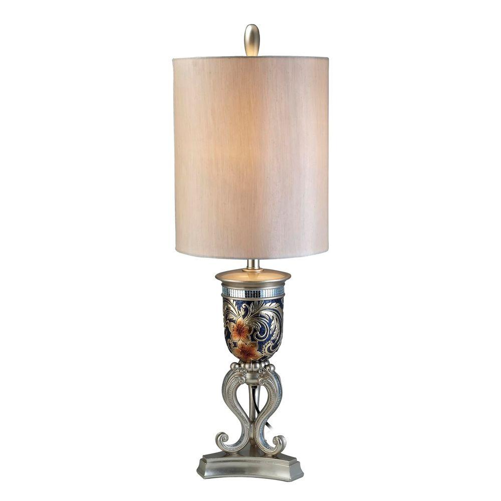 Ok Lighting 36 5 In Antique Brass Cherry Blossoms Table Lamp Ok Lighting 36 5 In Antique Brass Cherry Blossoms Table Lamp
