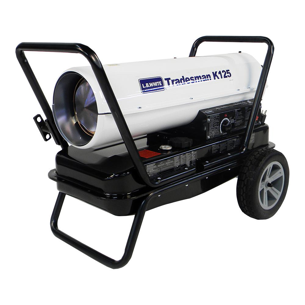 125,000 BTU Forced Air Portable Kerosene Heater