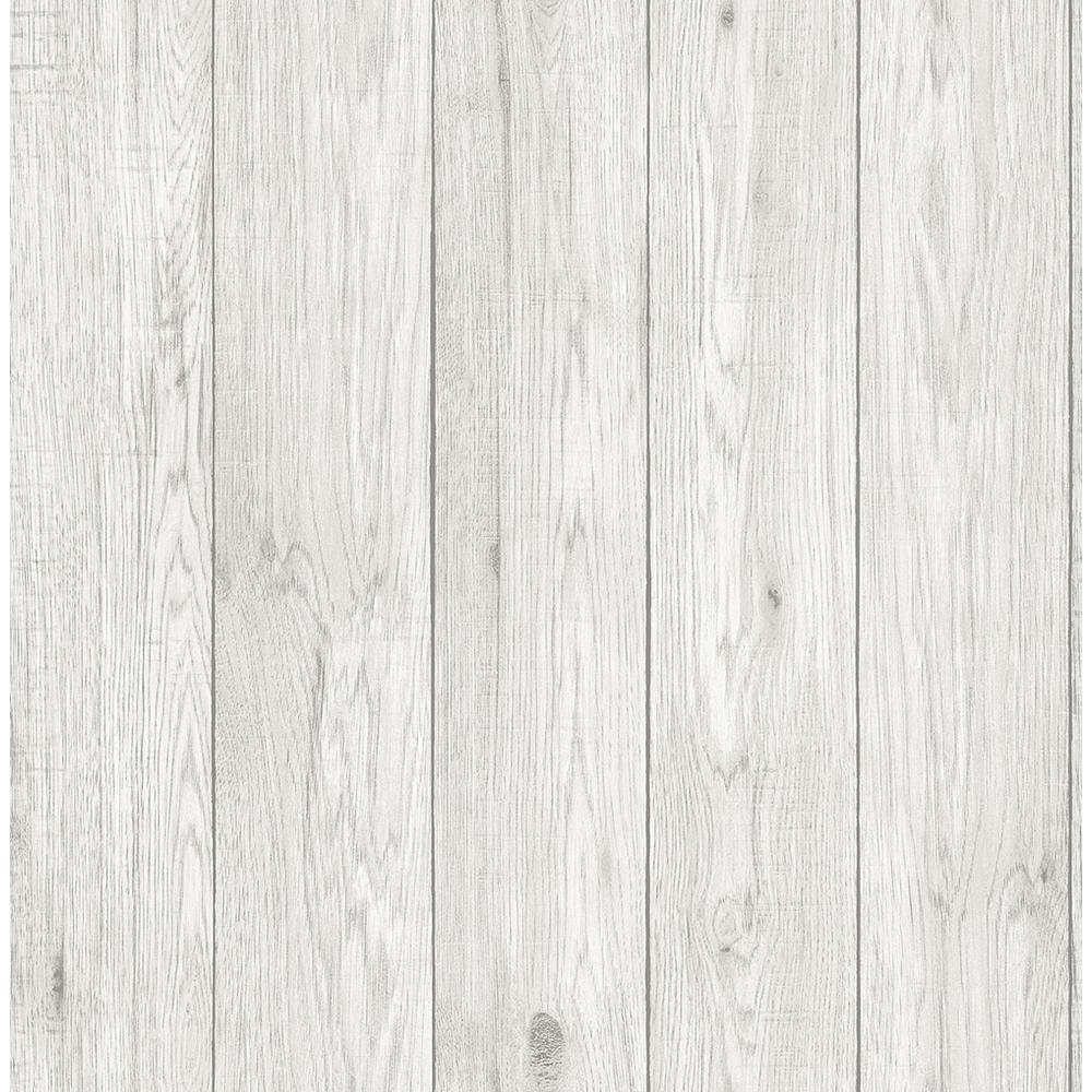 Brewster Mammoth White Lumber Wood White Wallpaper Sample Uwsam The Home Depot