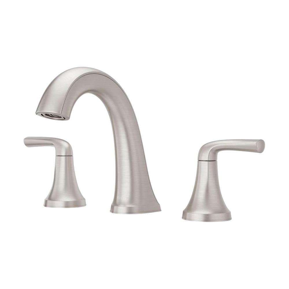 Transitional Widespread Bathroom Faucets Bathroom Sink Faucets The Home Depot