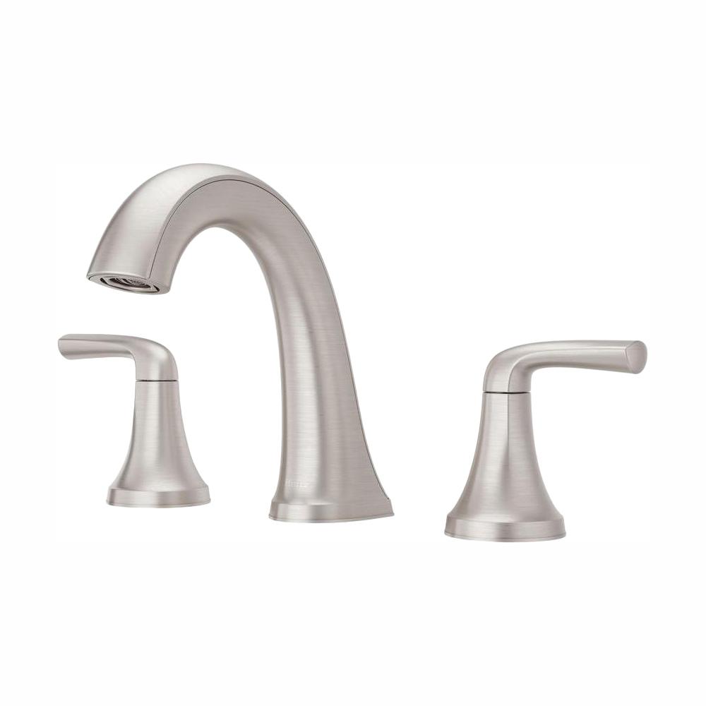 Pfister Ladera 8 in. Widespread 2 Handle Bathroom Faucet in Spot 