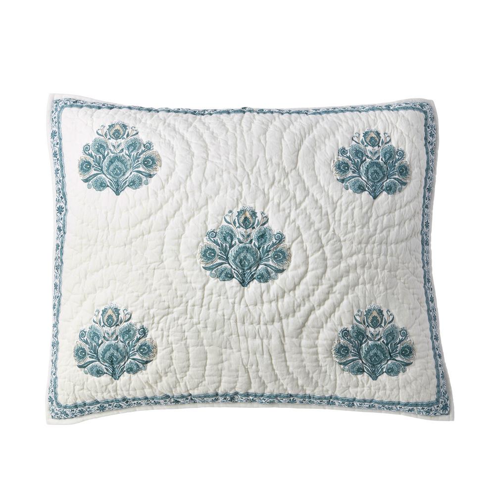 Be-You-tiful Home Blue Circle Standard Sham Multicolor