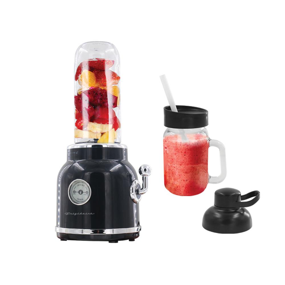 smoothie maker retro frigidaire blender 300w beige oz speed single highlights