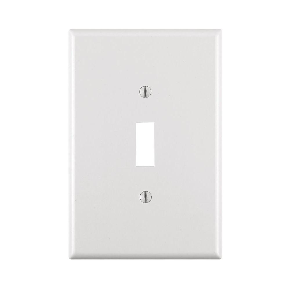 White Light Switch Plates Wall Plates The Home Depot