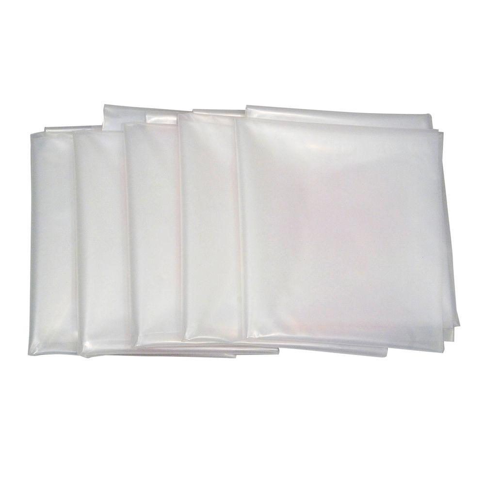 Tec 20 In Dia X 43 Clear Plastic Dust Collection Bag 5 Pack