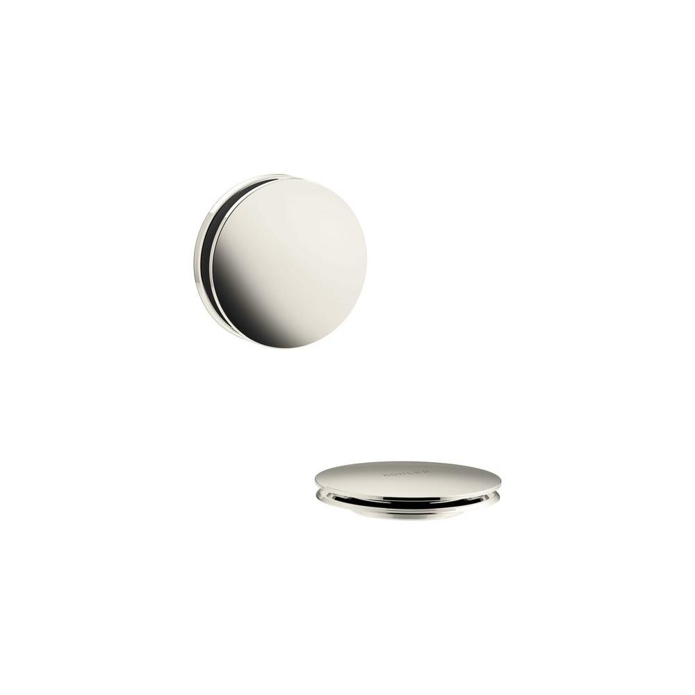 KOHLER PureFlo Bath Drain Trim, Vibrant Polished NickelKT37395SN