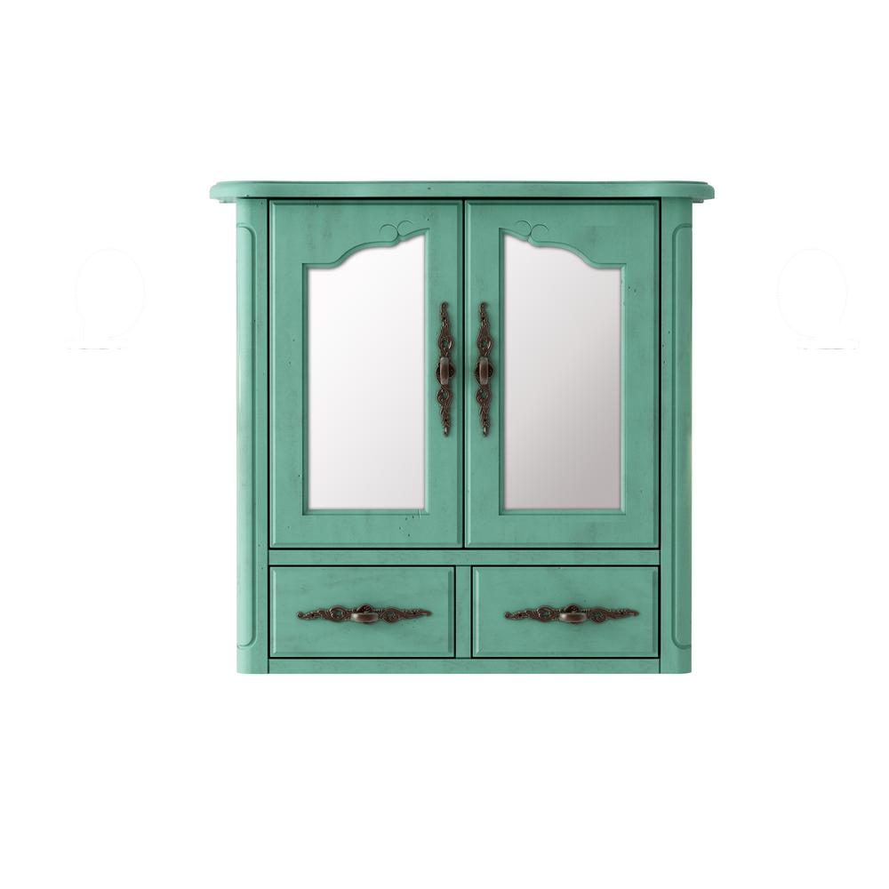 Bi View Wood Framed Bathroom Mirrors Bath The Home Depot Bi View Wood Framed Bathroom
