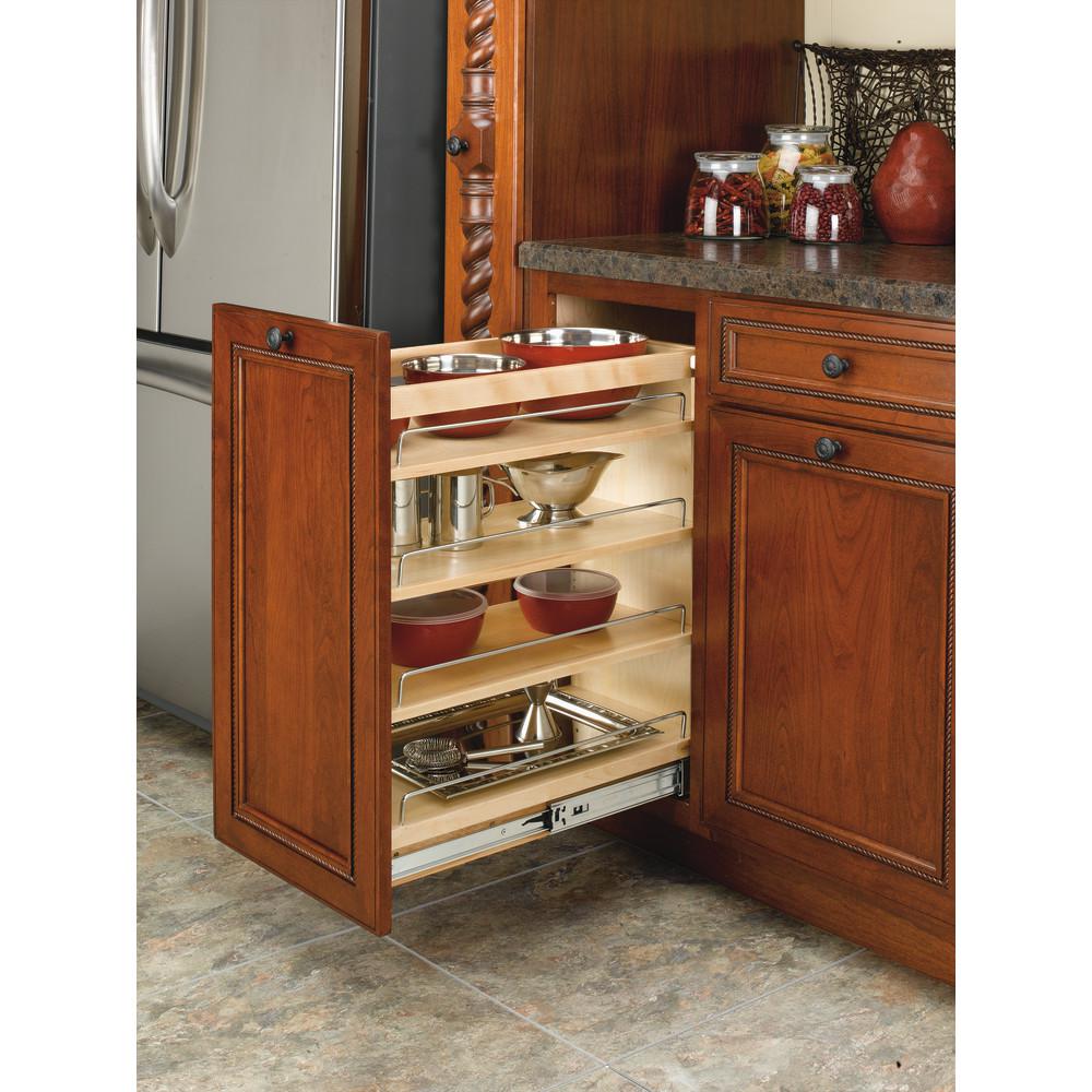 Rev A Shelf 25 48 In H X 11 In W X 22 47 In D Pull Out Wood