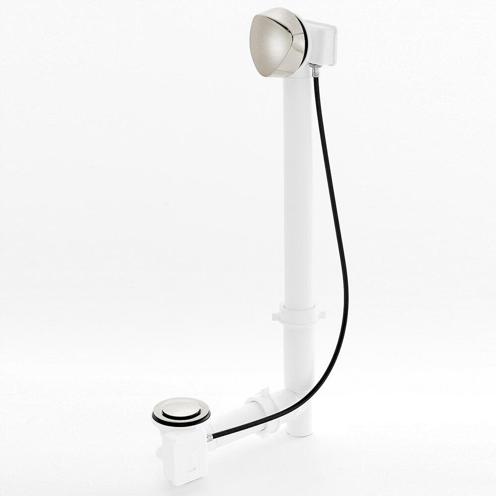 MAAX Cable Drive 155/16 in. 221/8 in. Bathtub Waste and Overflow in