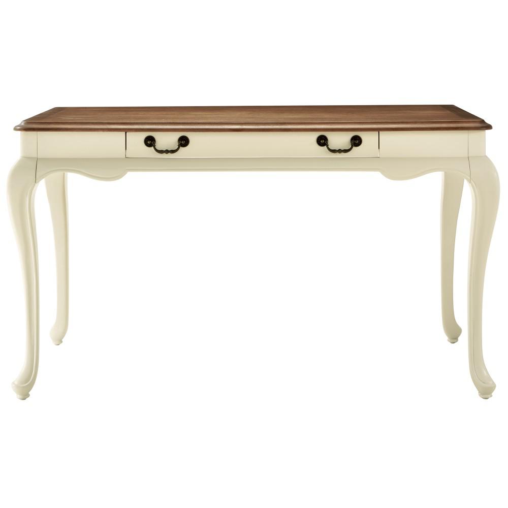 Home Decorators Collection Provence Ivory Writing Desk With Ash