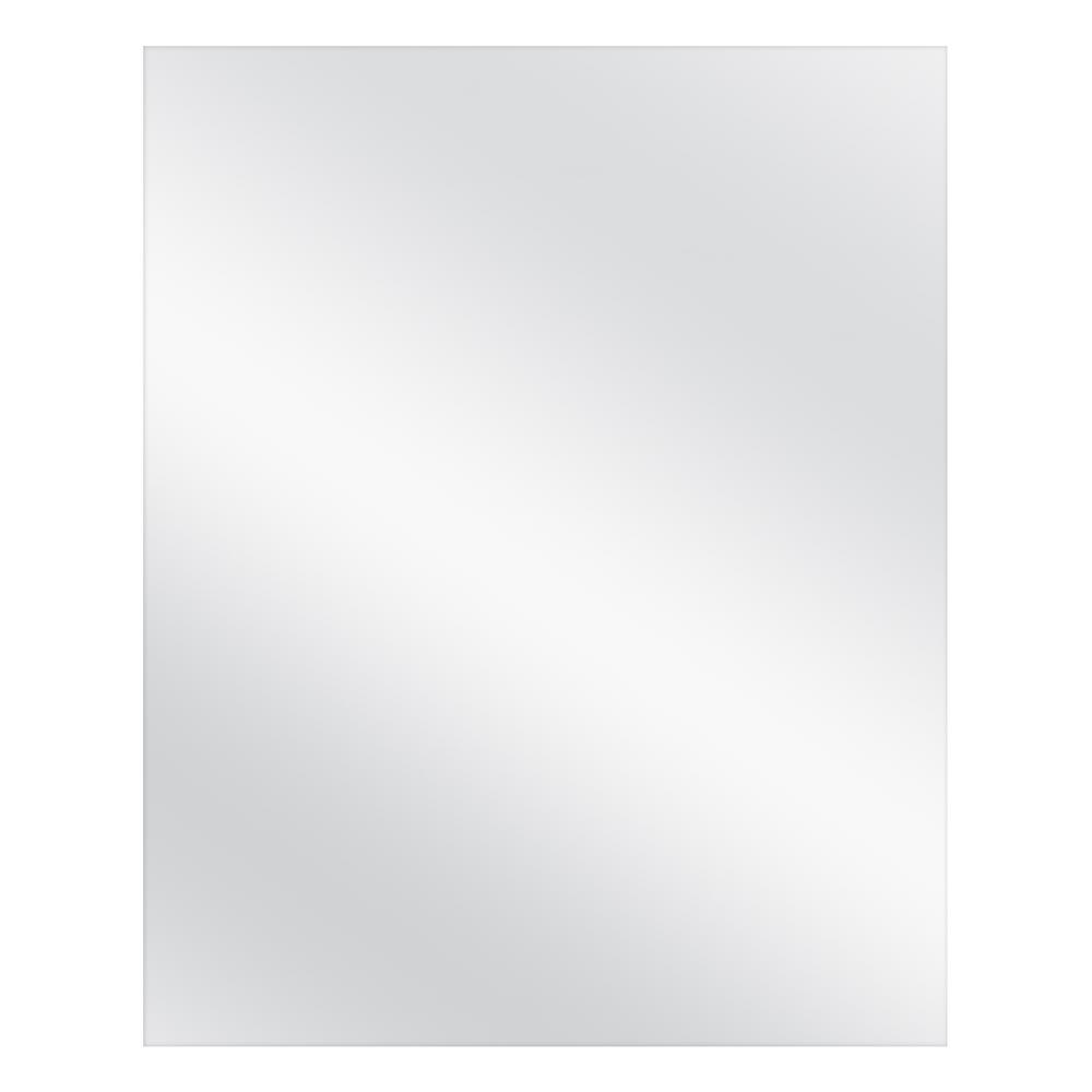 frameless mirror