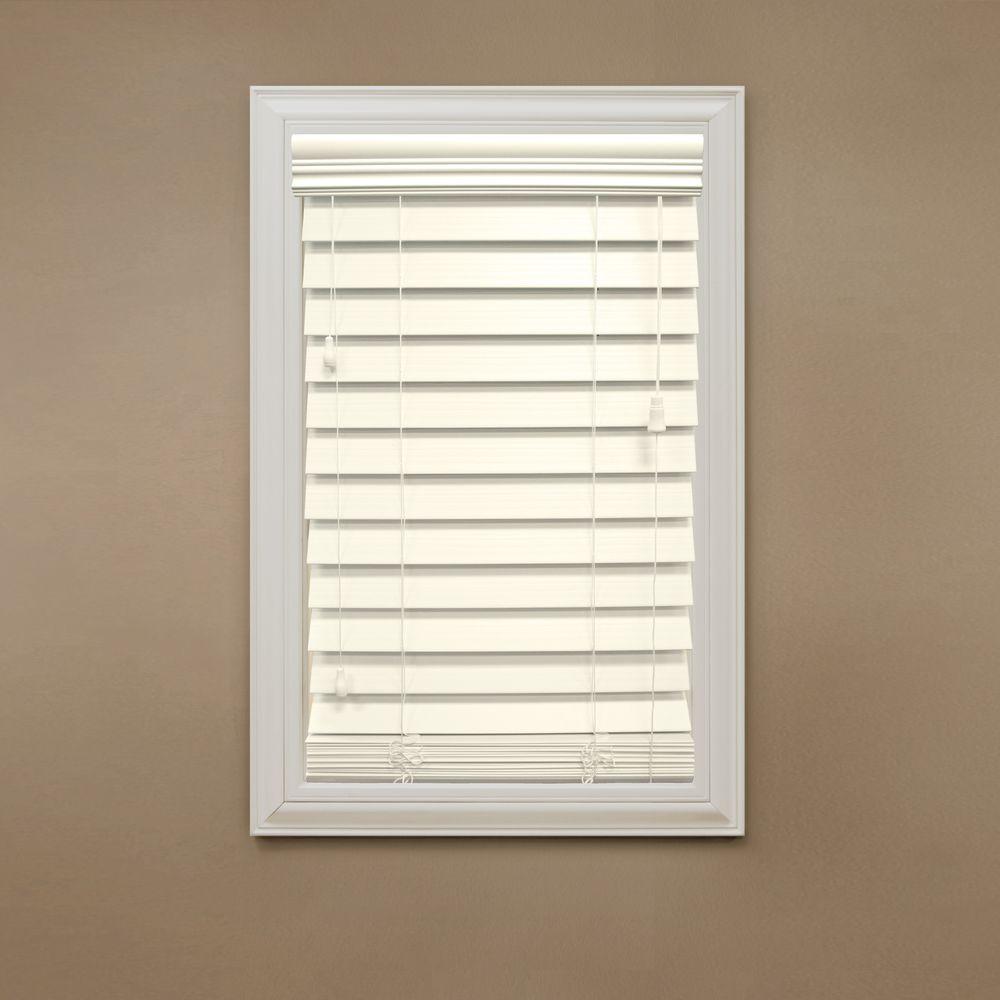 1 1 2 Inch Faux Wood Blinds