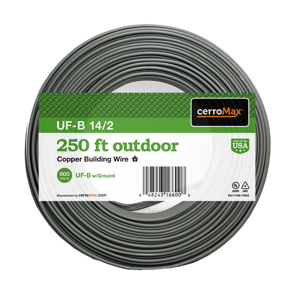 Cerrowire 250 ft. 14/2 UFB Wire1381462G The Home Depot