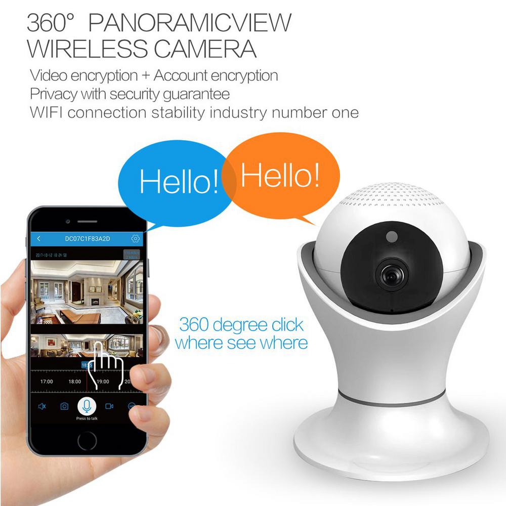 wireless 360 degree security camera