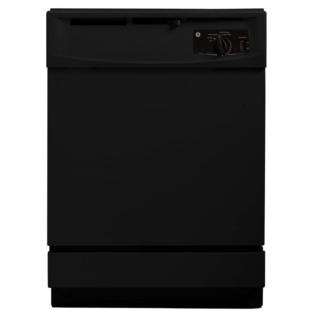 ge black stainless steel dishwasher