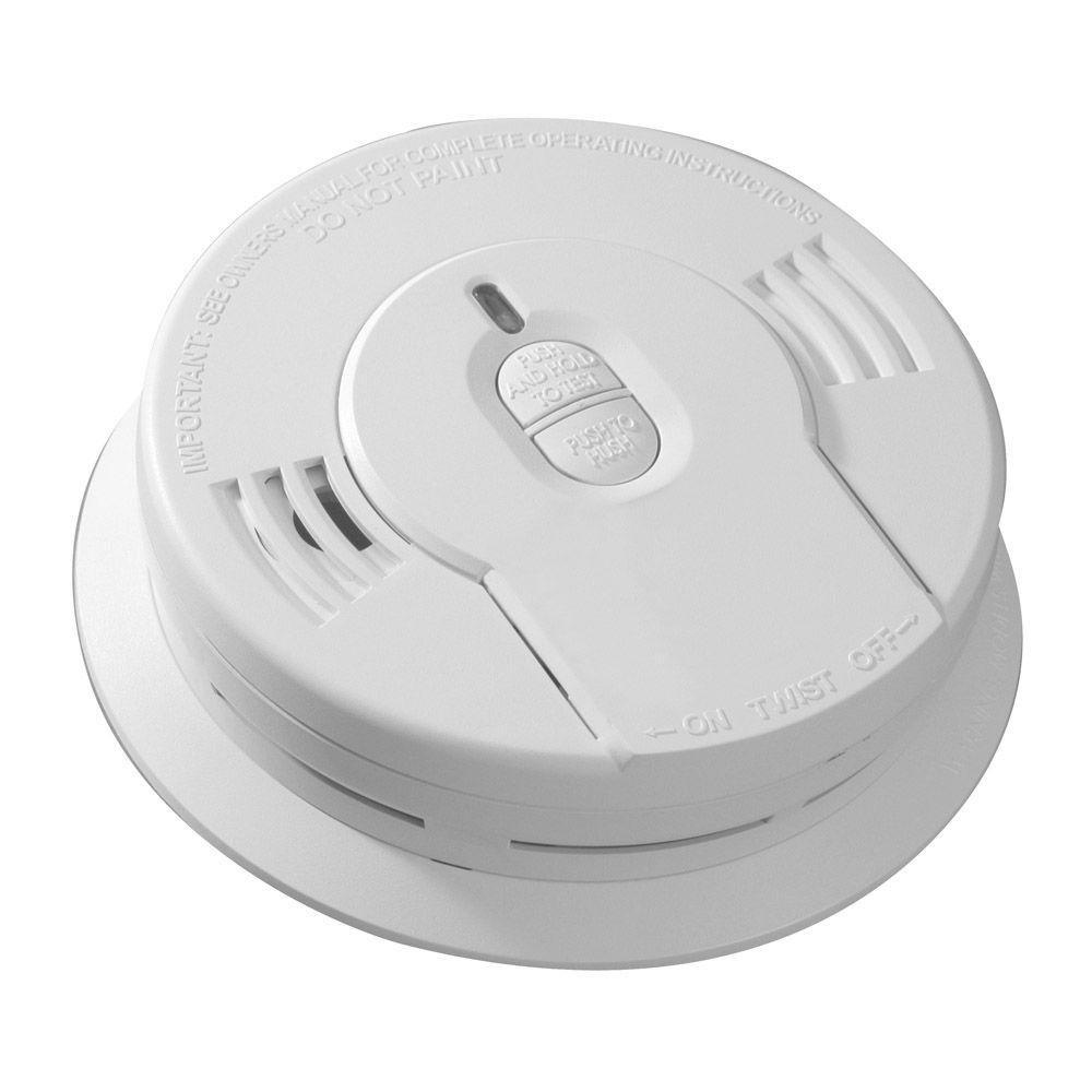 Code One 10-Year Lithium Battery Operated Smoke Detector