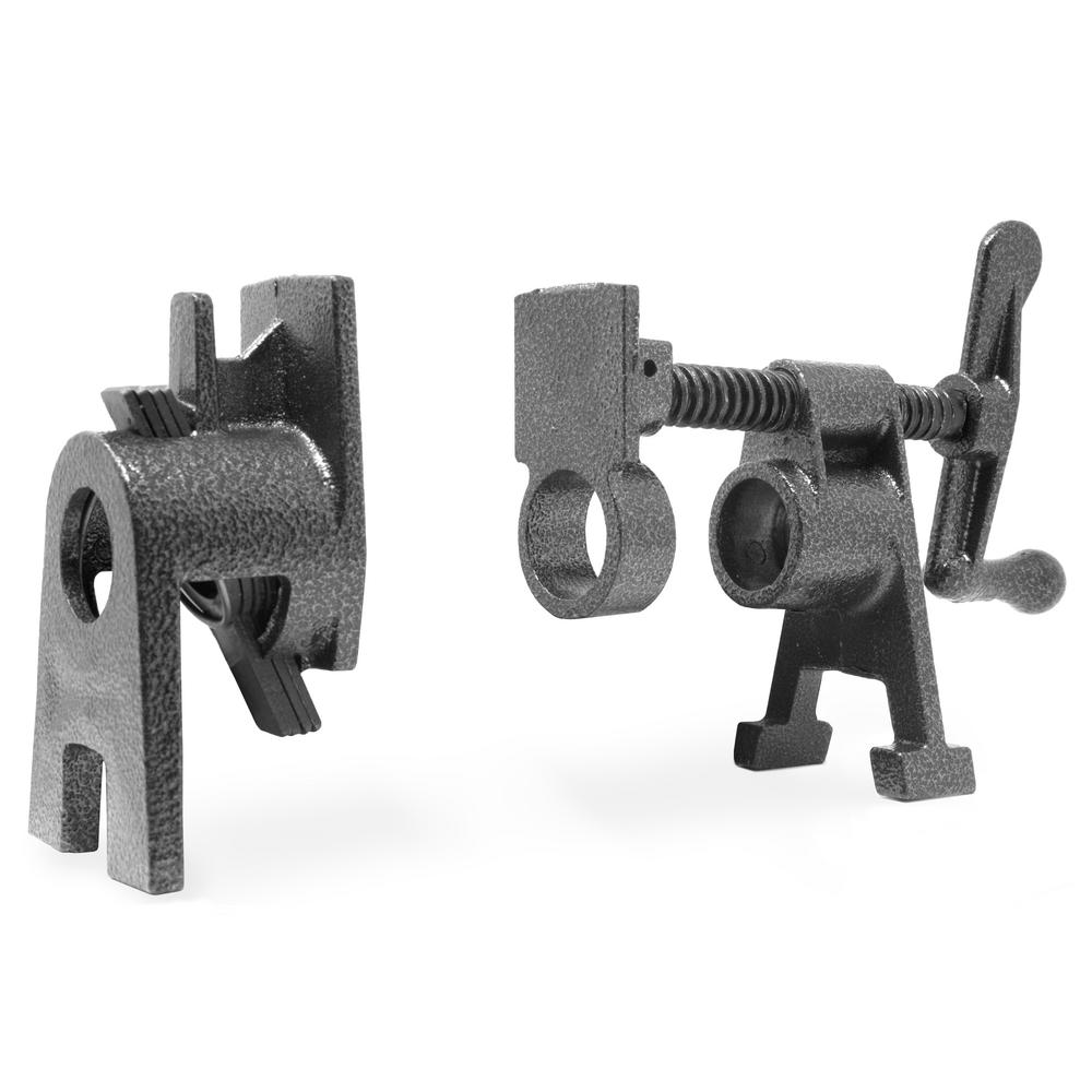 WEN Heavy-Duty 3 4 in. Cast Iron Pipe Clamp Vise for 