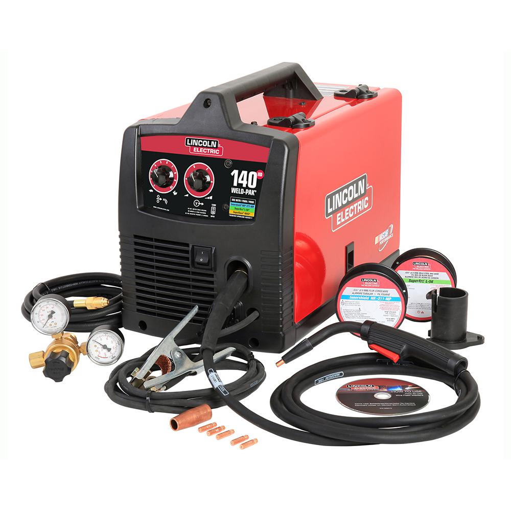 Lincoln Electric 140 Amp Weld Pak 140 HD MIG Wire Feed Welder with