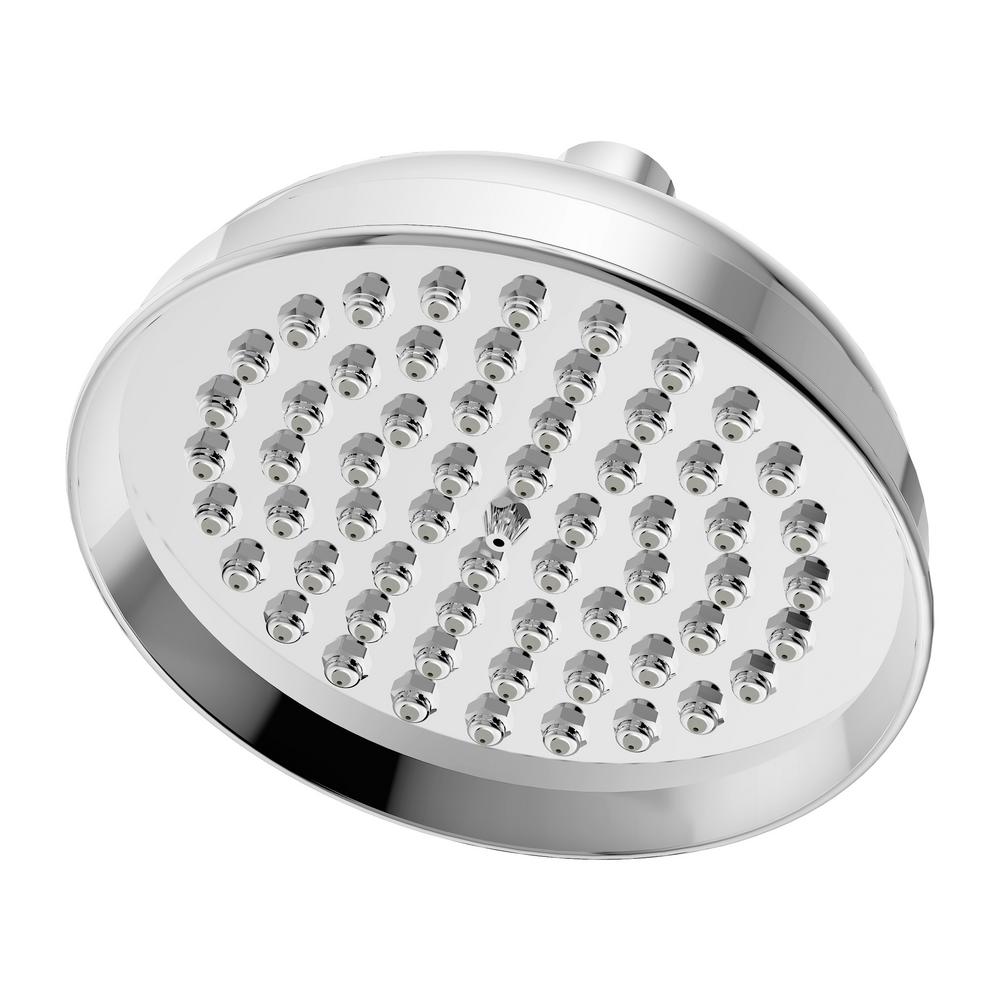 Symmons 1Spray 6 in. Fixed Shower Head in Chrome4166 The Home Depot