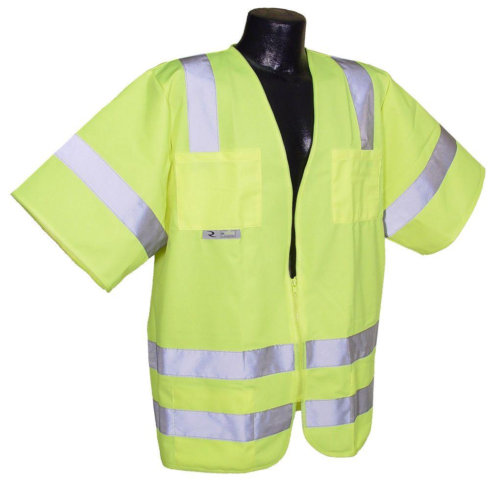 Radians Std Class 3 Green Solid 4XLarge Safety VestSV83GS4X The Home Depot