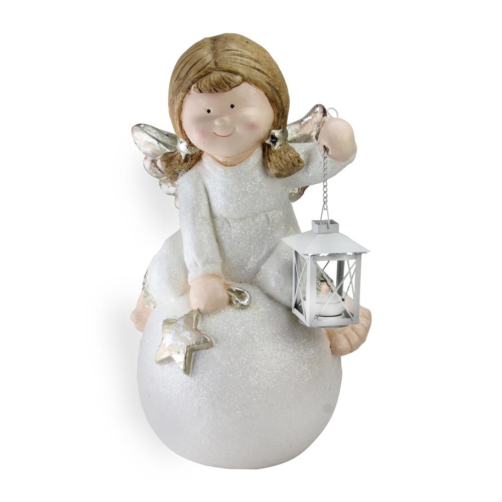 Tabletop Christmas Decoration Christmas Angel Holding Star Figurine