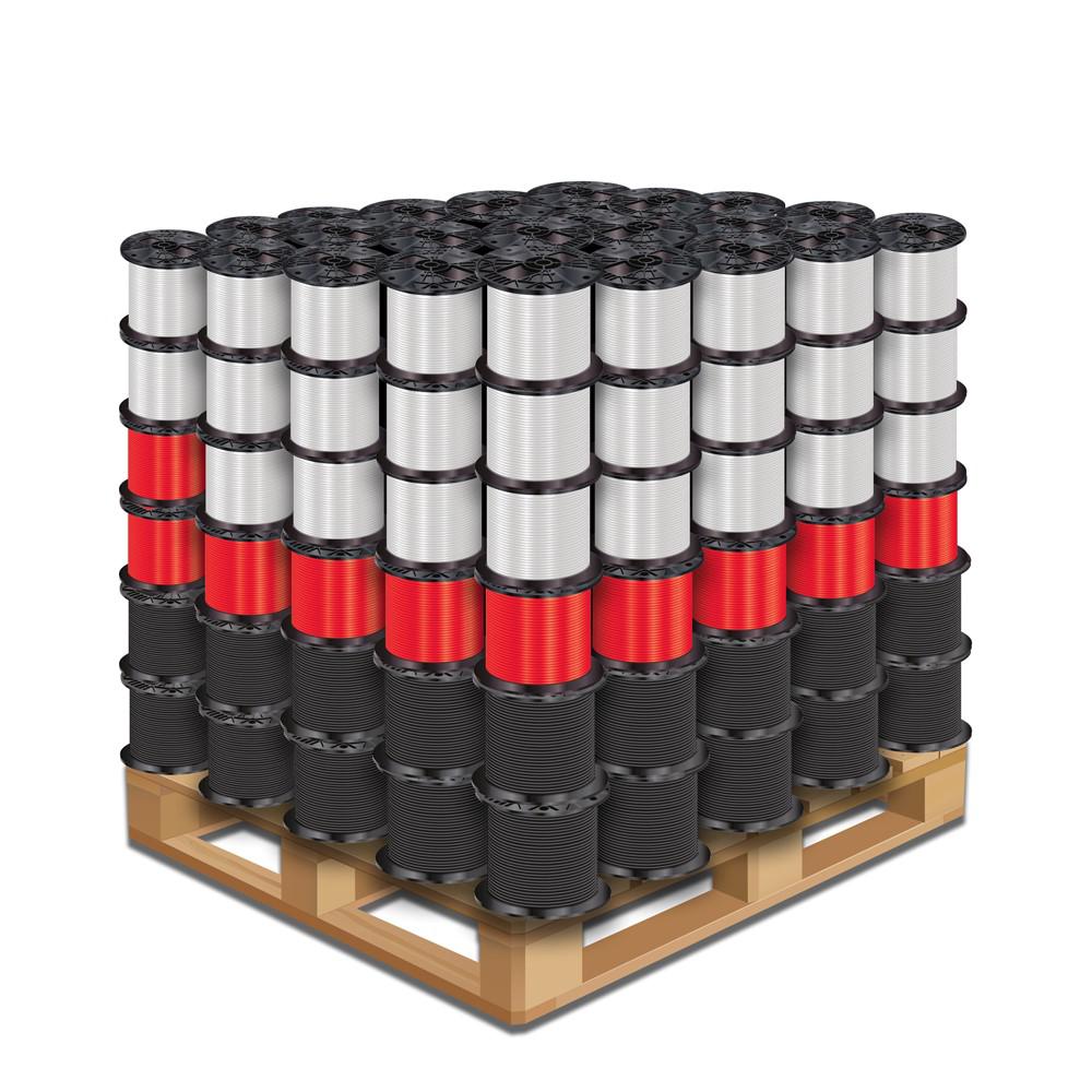 Cerrowire 500 ft. 12 and 14 Black White and Red Solid THHN Wire For Sale